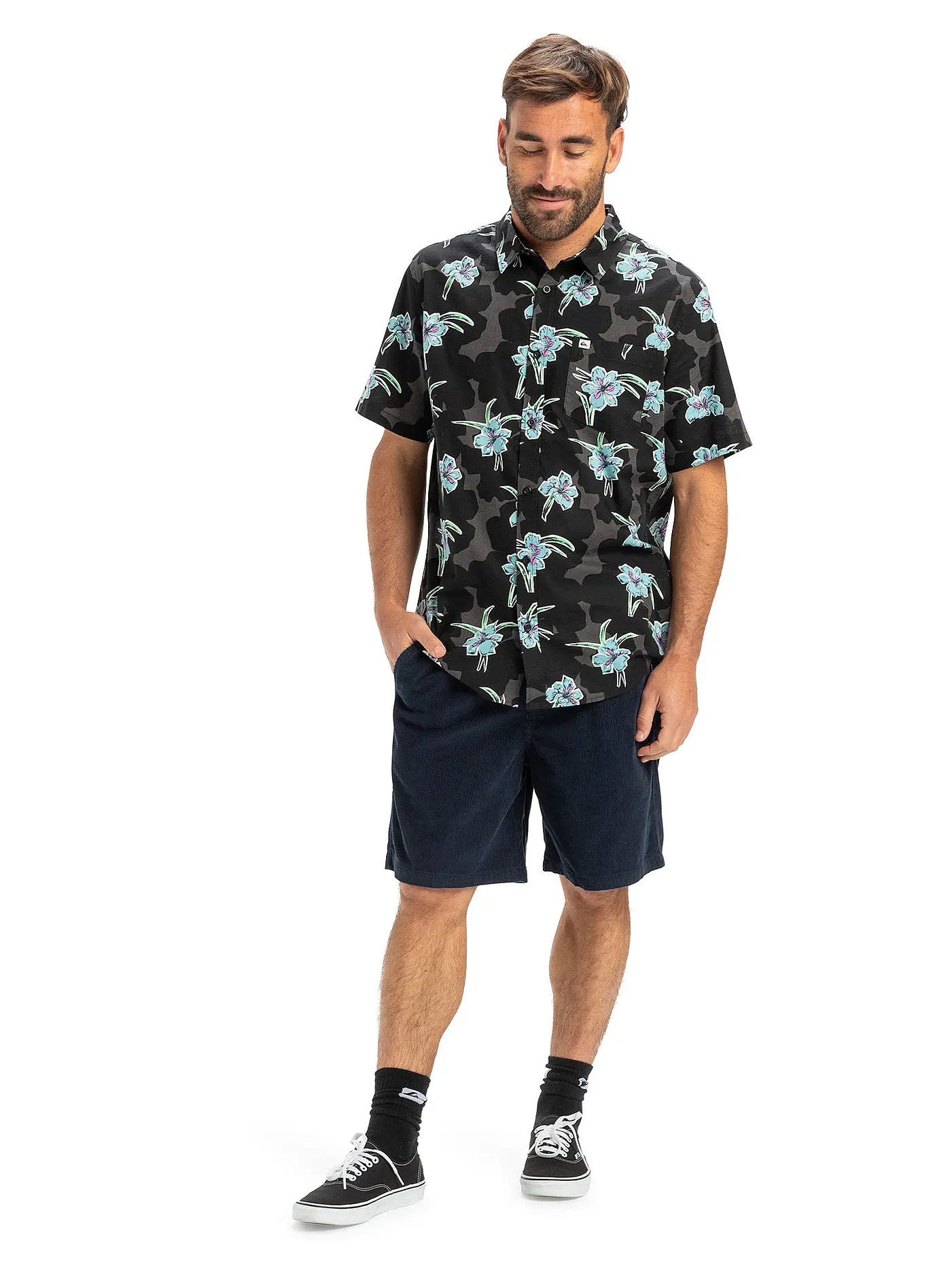 QUIKSILVER | Herren Beachshort Taxer 18" Bermuda | dunkelblau